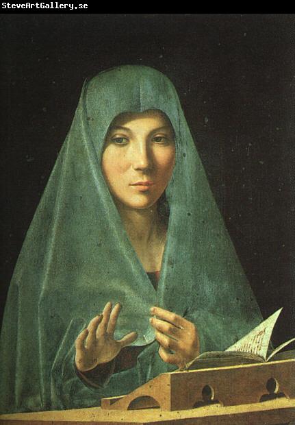 Antonello da Messina Virgin Annunciate